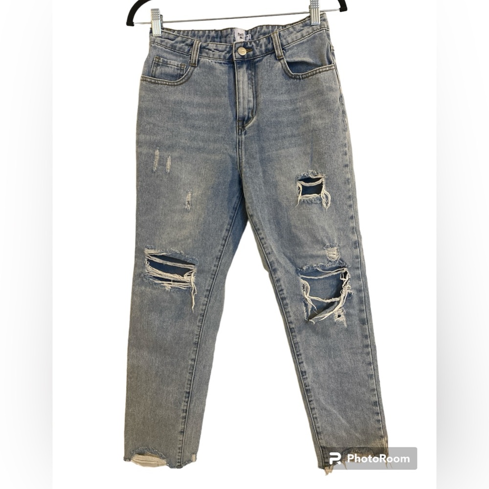 Women’s Princess Polly Distressed High Waisted Jeans Size 4